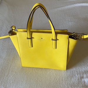 Yellow medium sized Kate Spade purse